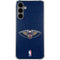 NBA New Orleans Pelicans Distressed Galaxy S24 Plus Clear Case